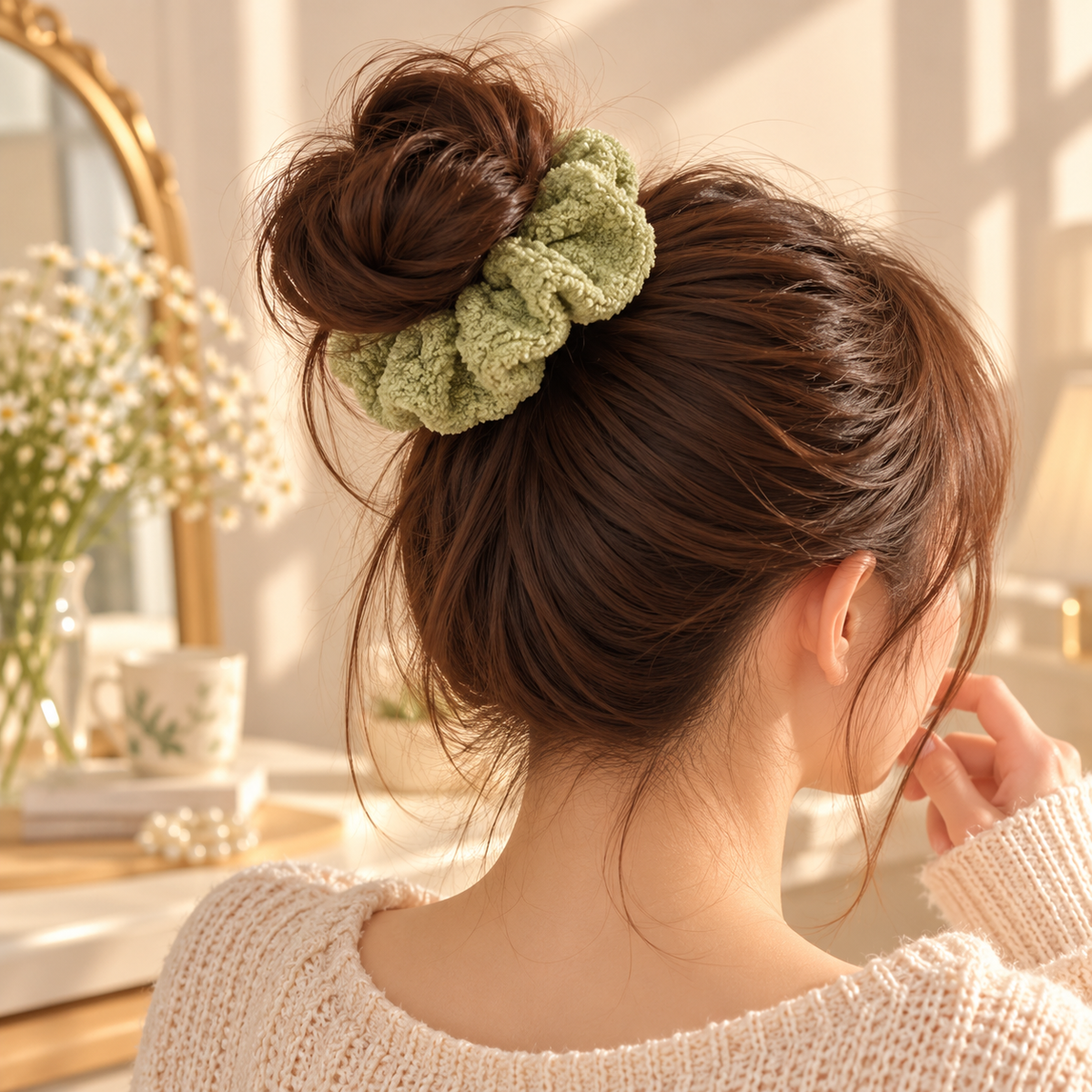 7-Piece Velvet Scrunchies Set